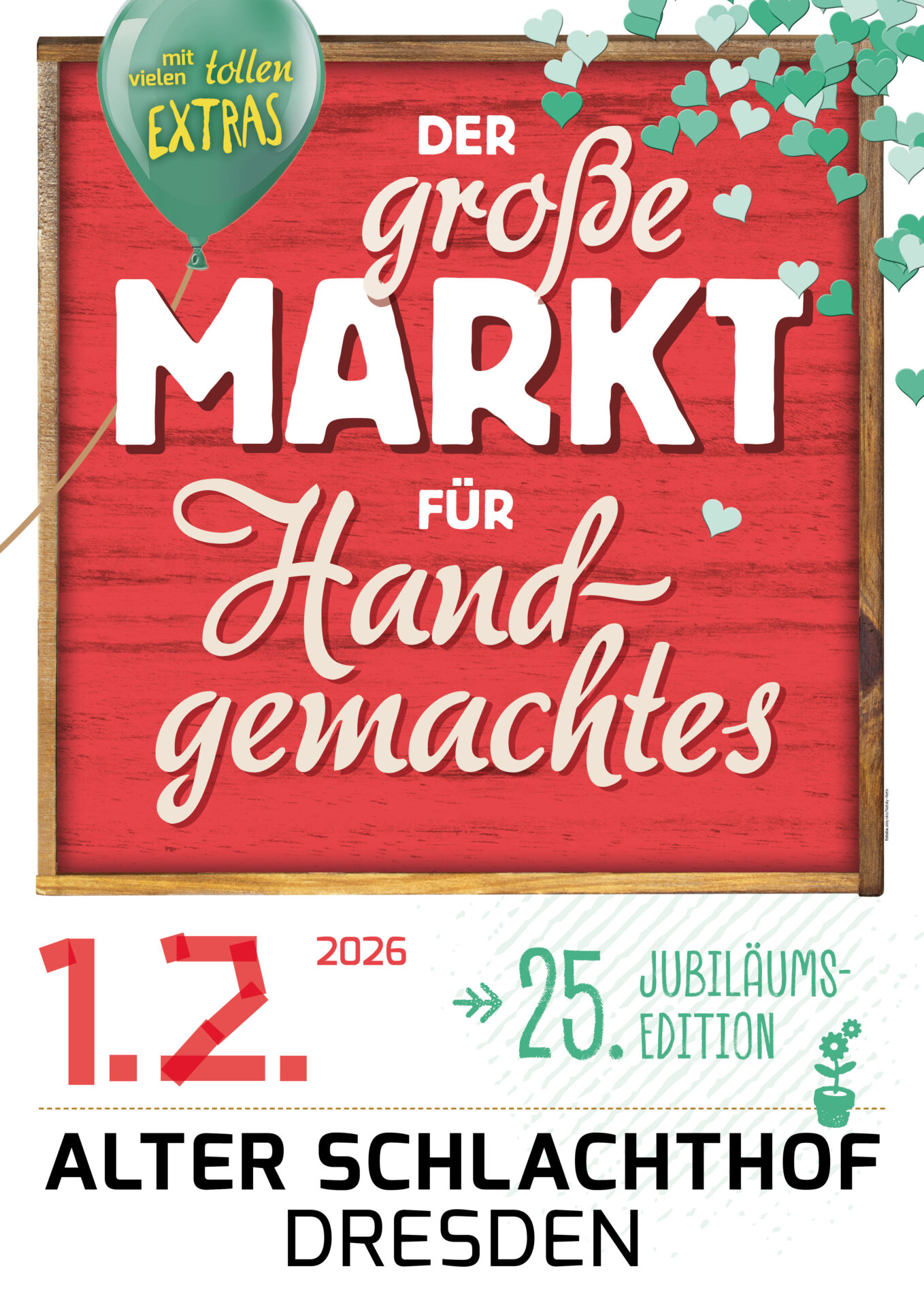 25. HandmaDDe Markt im Alten Schlachthof - Jubiläumsausgabe